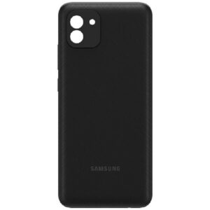 خرید و قیمت درب پشتی اصلی سامسونگ A035 A03 رنگ مشکی